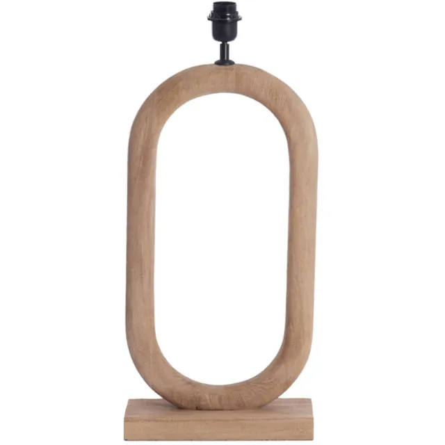 Light & Living Tafellamp Paceco hout mat naturel