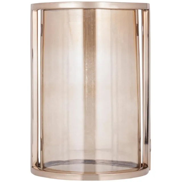 PTMD Windlicht Jarie - Bruin - 23x23x33cm