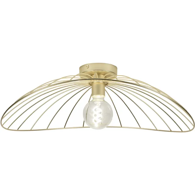 Lumidora Plafondlamp 75014 - Plafonniere - FABRIANO - E27 - Goud - Messing (kleur) - Metaal - ⌀ 60 cm