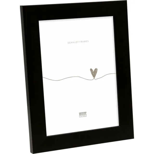 Deknudt Frames fotolijst S47BK2 - zwart - voor foto 20x25 cm