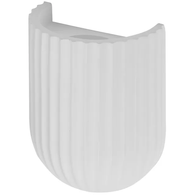 Osram Decor Pleister Routes Tafellamp GU10 120mm Wit, Pleister, Metaal, hoogwaardige uitstraling, voor Slaapkamer