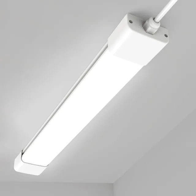 ANTENLICHT LED Batten - LED Vochtbestendige Armatuur - 60cm 18W 1980lm 4000K Warm wit - LED TL Werklamp - IP65 Waterdicht - Onderbouwverlichting voor Garage Neutraal wit