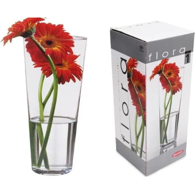 Paşabahçe Vaas (11 x 27 x 11 cm) Glas