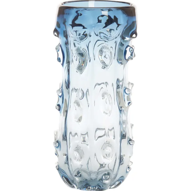 Light & Living Light&living Vaas Ø15x33,5 cm TORBEN glas blauw
