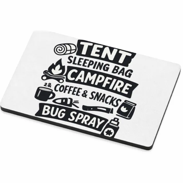 Mr Cadeautjes MDF magnetische fotolijst 7,5 x 5 - design Een compacte humorprint over strandcomfort met dezelfde lijs | cadeau Wit