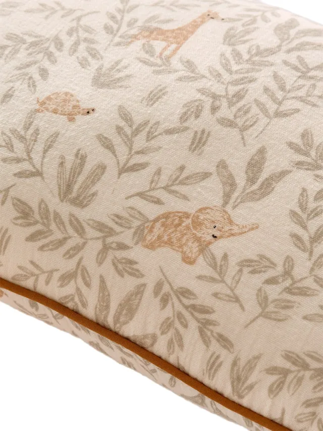 vertbaudet Set van 2 BABYLON kussens van katoenen hydrofiel beige