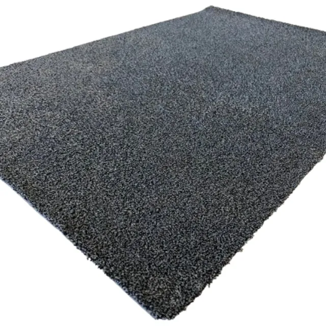 T&L Droogloopmat Tyfoon 60x90 cm - Water absorberend - Uitwasbaar - Schraapfunctie - Voor binnen - Antraciet