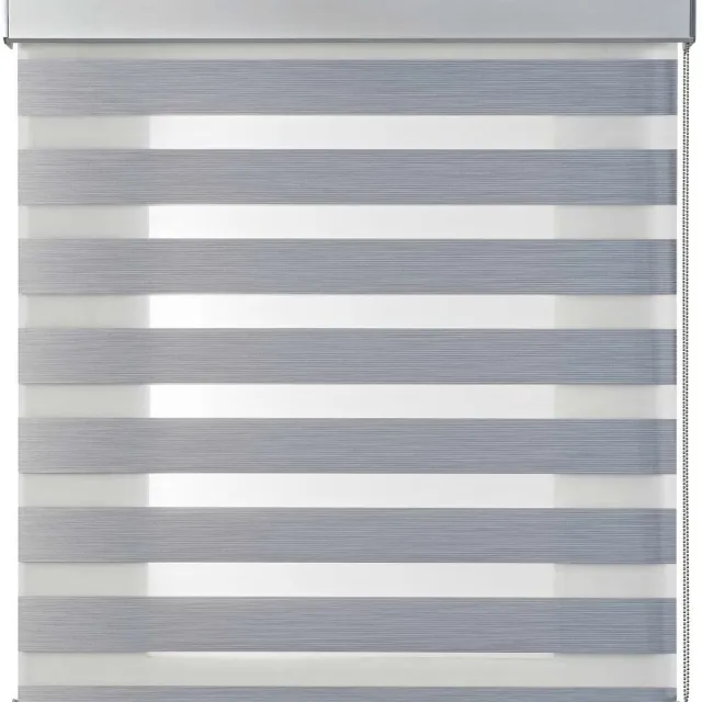 Storesdeco Duo rolgrodijn met hoogwaardige aluminium afwerkingen, Grijs 160x250cm Grey