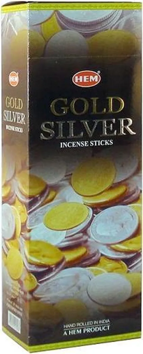 HEM Wierook Gold Silver (6 pakjes) Transparant