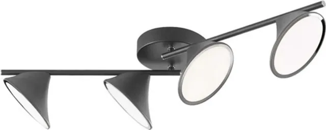 Wofi Plafondlamp Chara LED zwart
