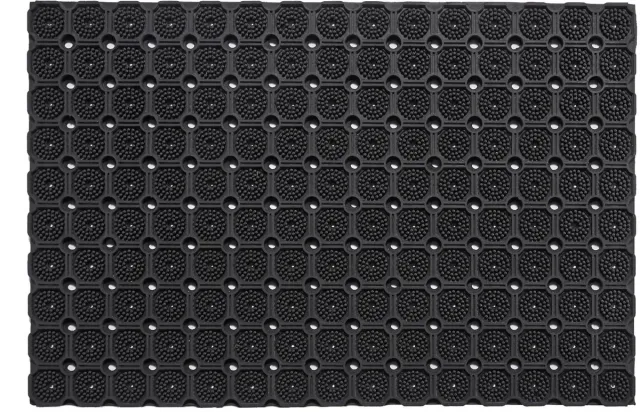 MD-Entree MD Entree - Deurmat - Rubbermat - Pico - 40 x 60 cm Zwart