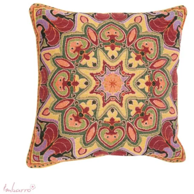 Imbarro Home & Fashion Imbarro - Sierkussen - Rosane - Jaquard - 50x50cm - Handgeweven Lila