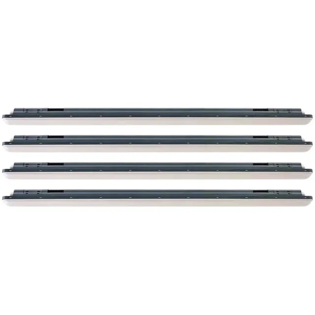 V-TAC LED-verspreidingslicht Plafondlamp Garagekastlamp Vochtbestendige verlichting, 48W 5760lm 4000K koel wit L 150 cm, set van 4