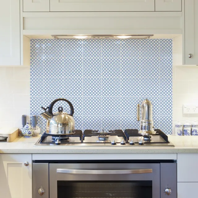 Ambiance Sticker Zelfklevende tegelmuurstickers voor keuken en badkamer - 30 Oosterse Gabès tegelstickers - 30 stickers 15x15cm Multi color