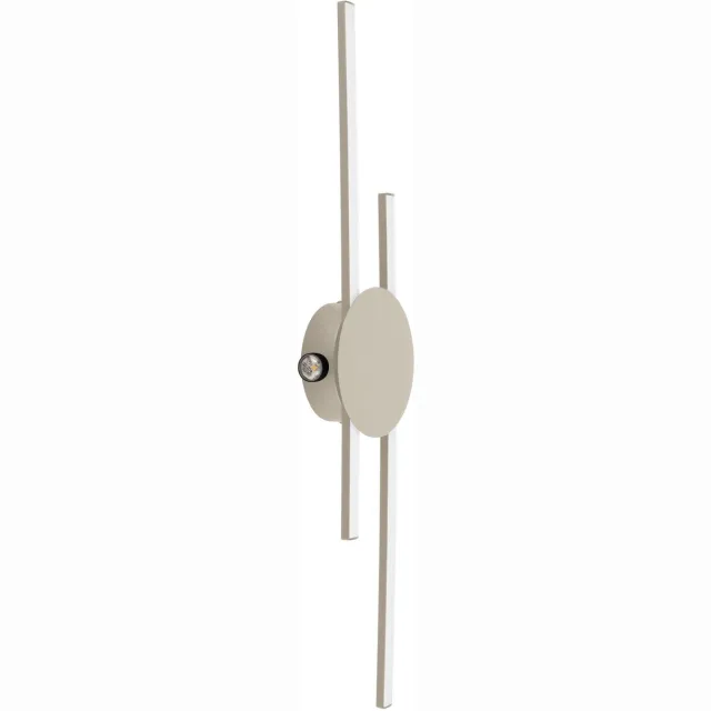 EGLO Venticello Plafondlamp - LED - 75 cm - Zandkleur/Beige/Wit