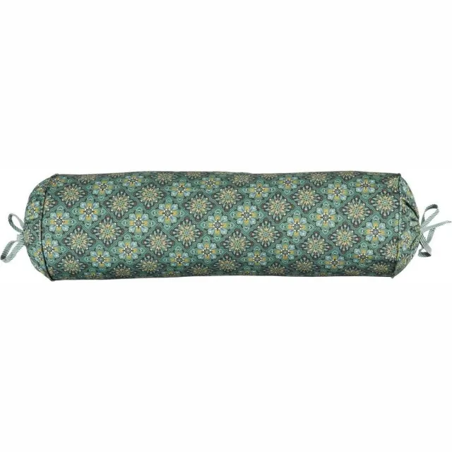 Pip Studio Poppy Stitch Roll Sierkussen Green 1x 22 x 70 cm Groen