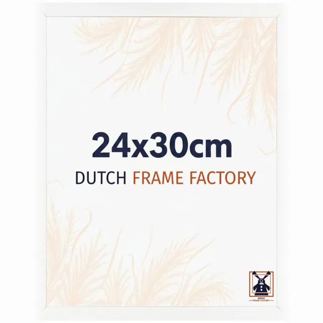 Dutch Frame Factory Fotolijst 24x30 cm - MDF - Wit Mat - Benno