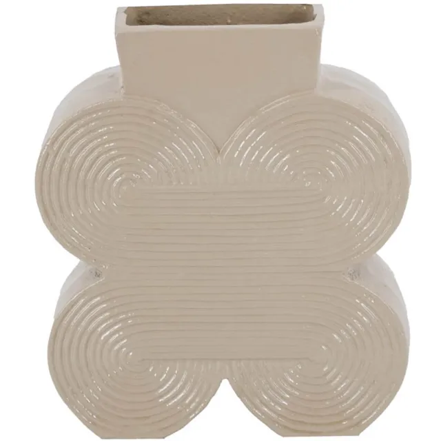 homebound by ky HomeBounde by KY | Vaas Flora beige | vaas | 18x6x20cm