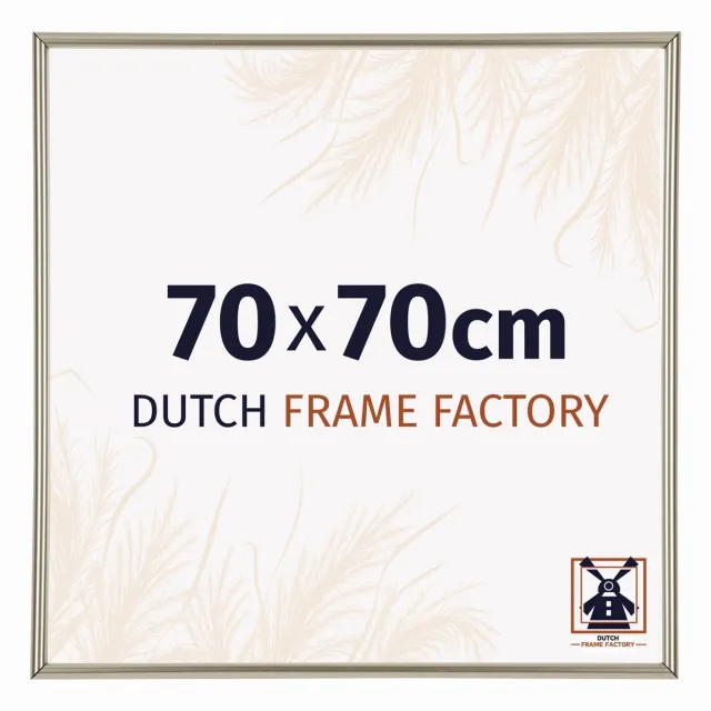 Dutch Frame Factory Fotolijst 70x70 cm - Kunststof - Champagne - Angers