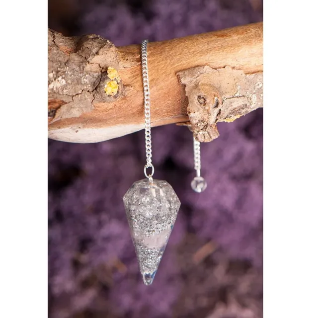 BERK Pendel orgone rozenkwarts Zwart