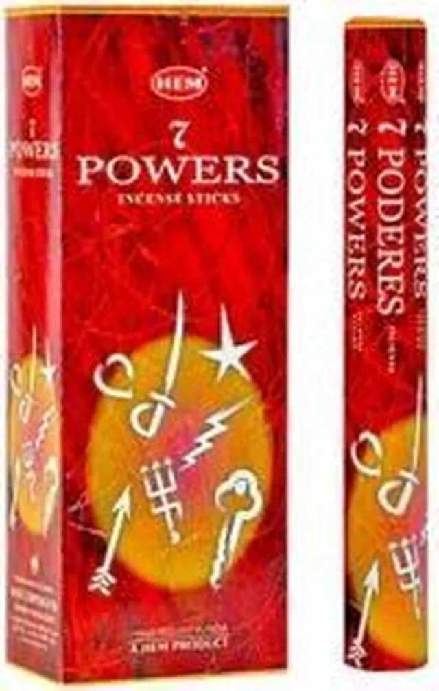 HEM Wierook 7 Powers (6 pakjes) Transparant