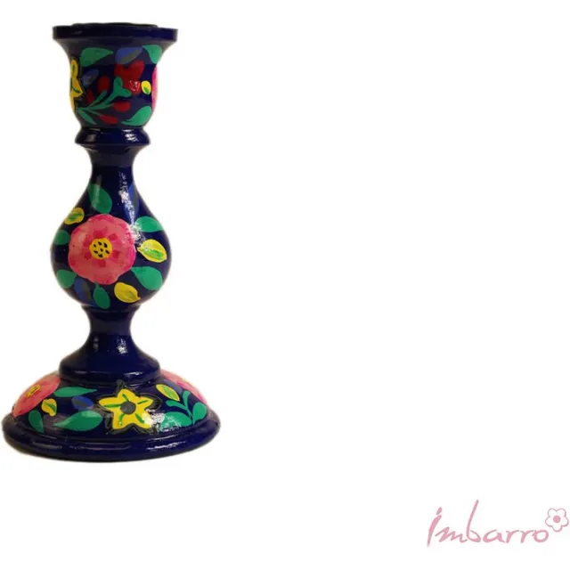 Imbarro Candleholder Maxima Purple Paars