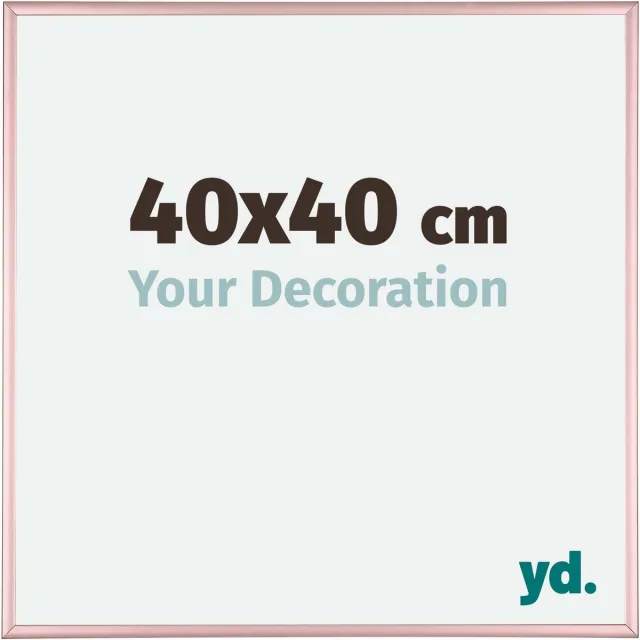 yd. Your Decoration - Fotolijst 40x40 cm - Aluminium - Koper - Kent