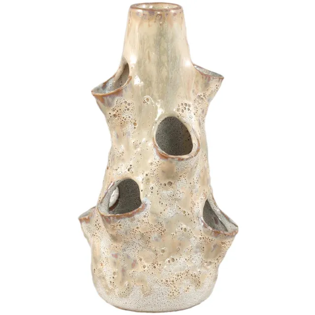 PTMD Vaas Marshali - Beige - 15x14x25.5cm