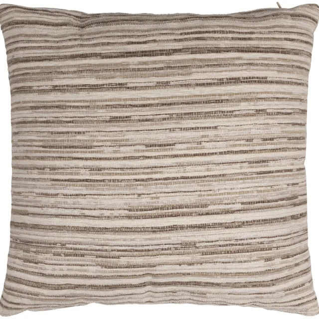 Atmooz Sierkussen Cosmos - 45 × 45 cm - Naturel - Katoenmix - Modern sierkussen voor een rustige woonstijl Beige, wit