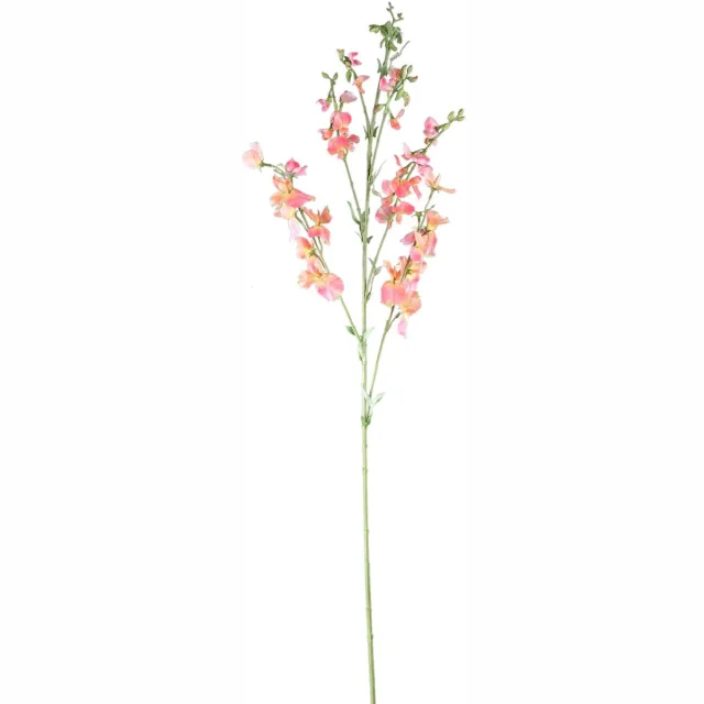 PTMD Kunstbloem Sweetpea - 65x29x122 cm - Plastic - Roze