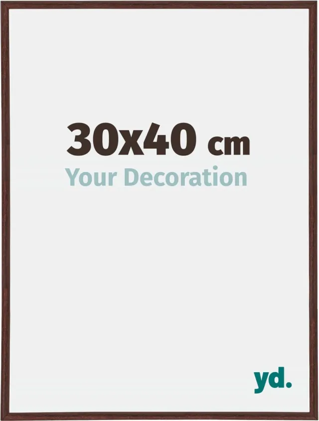 yd. Your Decoration - Fotolijst 30x40 cm - Kunststof - Bruin - Annecy