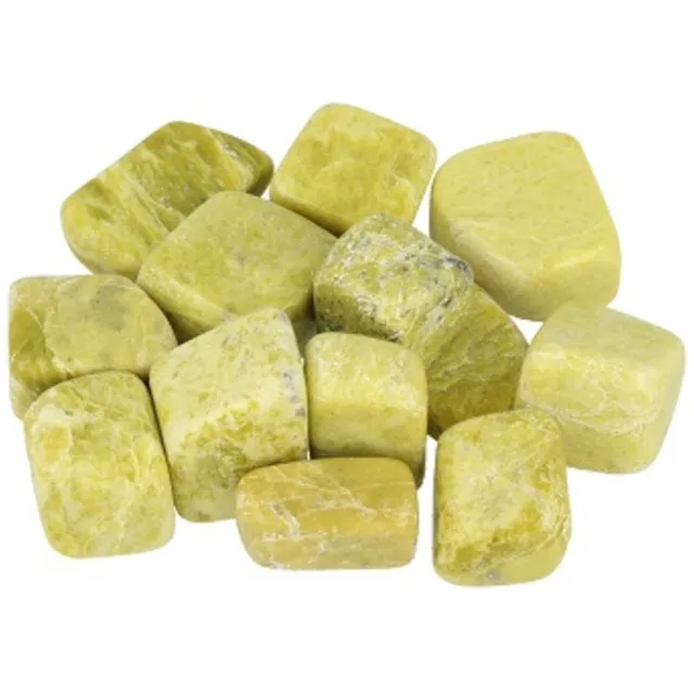 Ruben Robijn Serpentijn 250 gr. trommelstenen (mt3) Groen