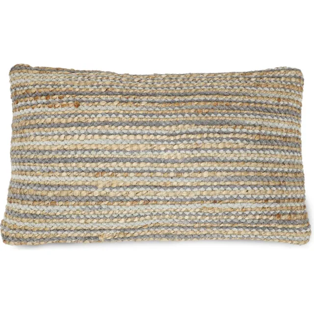 Sizo Handmade Kussen Delhi 30 x 50 cm - Grey