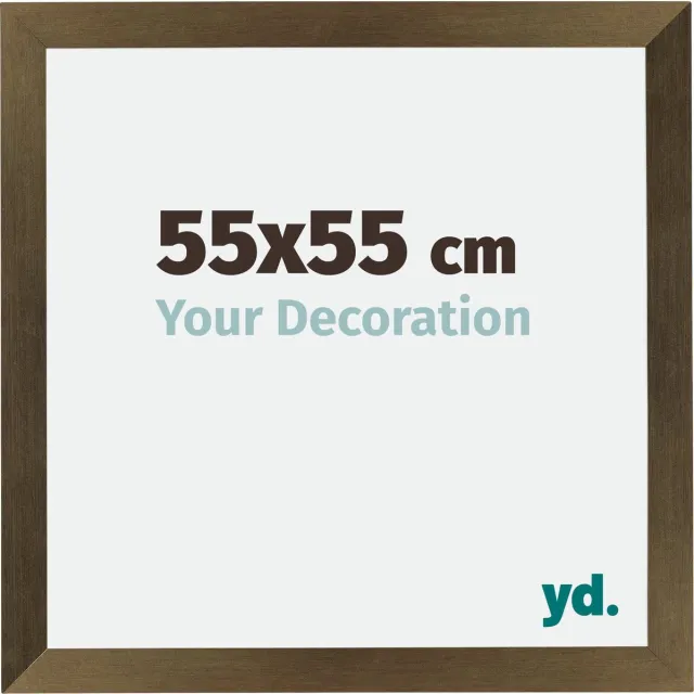 yd. Your Decoration - Fotolijst 55x55 cm - MDF - Brons Decor - Mura