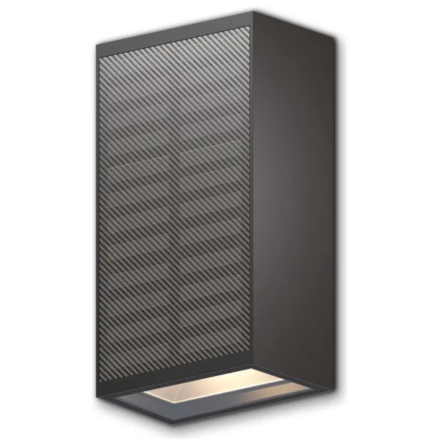 Calex Birindisi Solar wandlamp – zwart