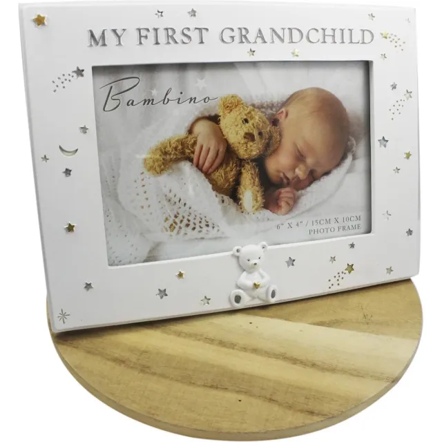 Bambino fotolijst 'My First Grandchild' wit