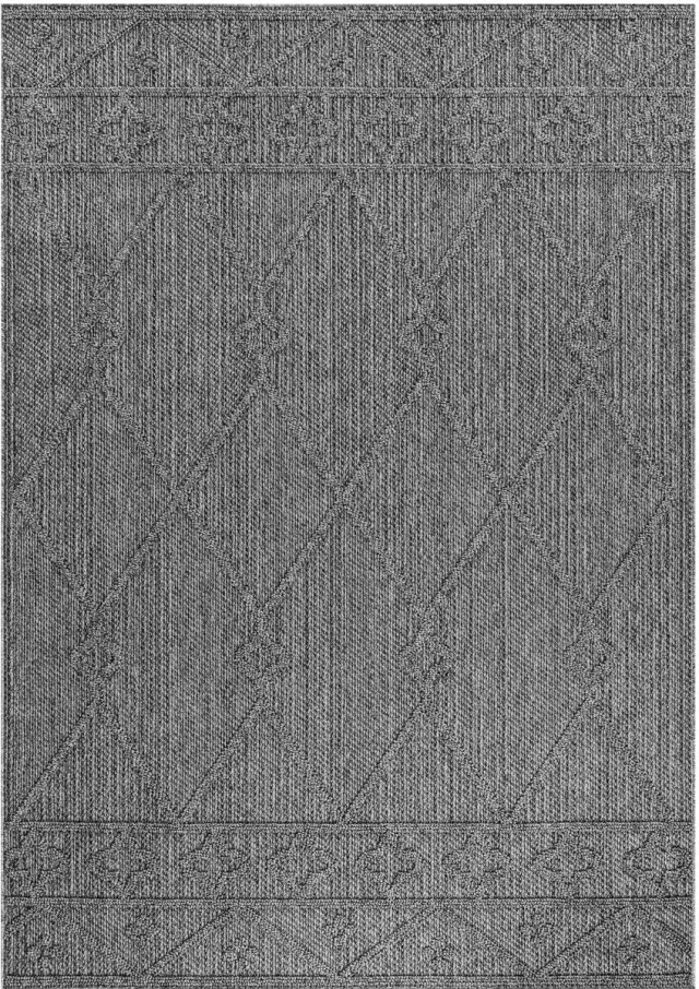 Dutch XXL Scandinavisch Vloerkleed | Tapijt | Patara | Grafisch | Grijs | 160x230 cm