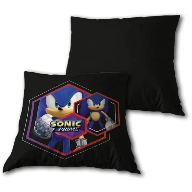 Sonic sierkussen zwart - 35X 35 cm