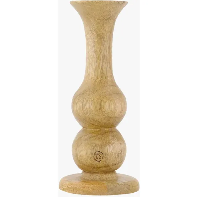 Zusss Houten kandelaar - M naturel
