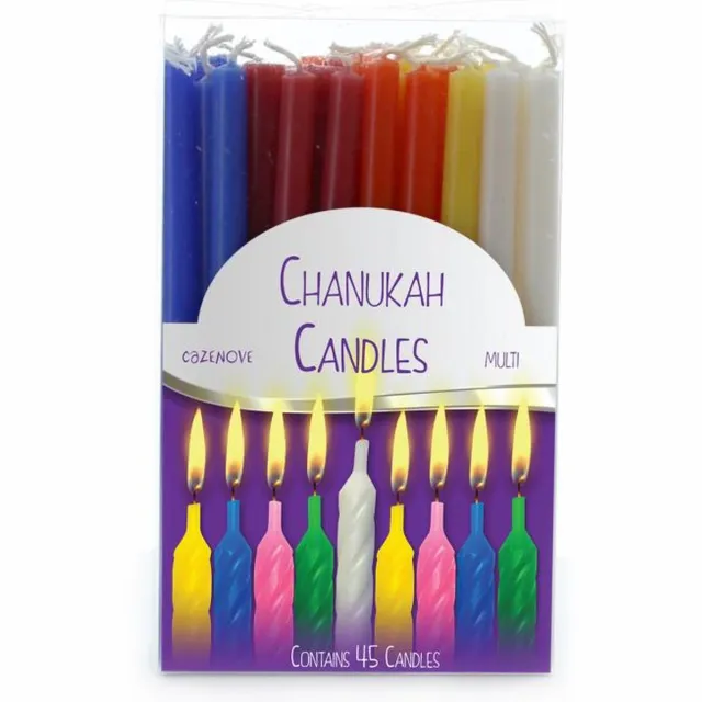 Cazenove Candles for Menorah Height: 13cm. Menora candles alle kleuren