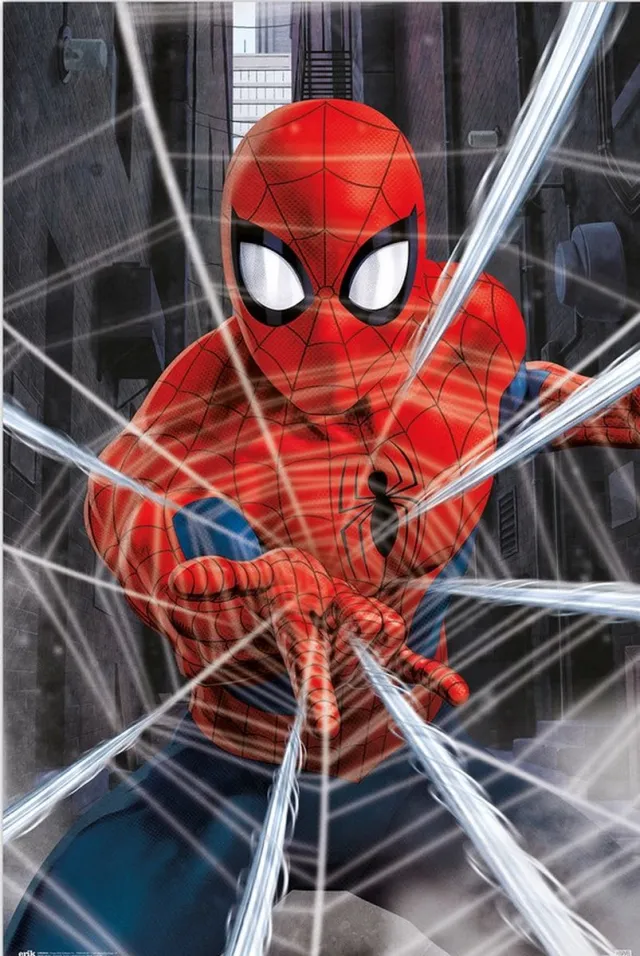 Marvel Spider-Man Gotcha Poster 61x91.5cm Multi color
