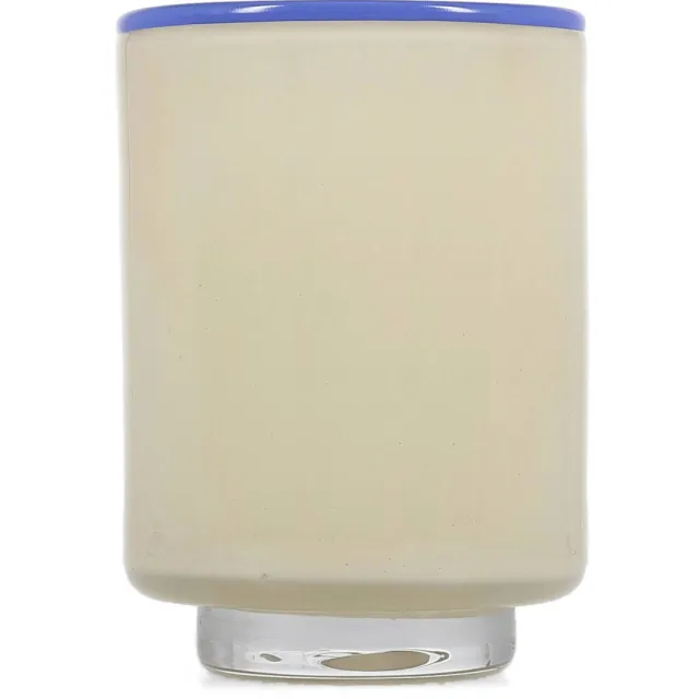 Ona vaas (10,5x14cm) crème wit Milo gebroken wit & blauw