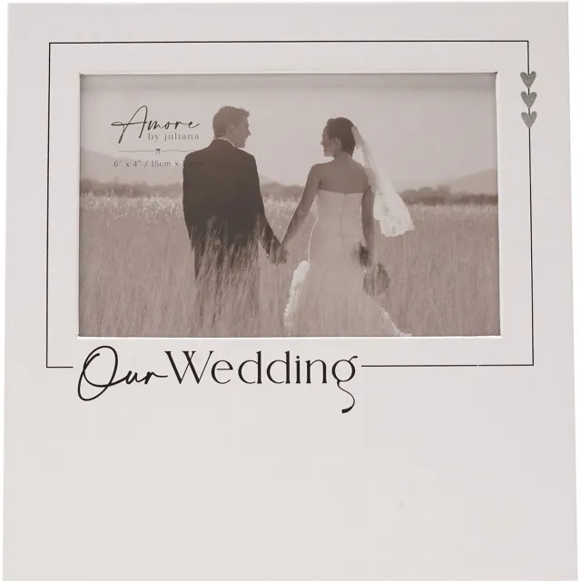 Amore by Juliana fotolijst trouwdag huwelijk bruiloft wedding frame Wit