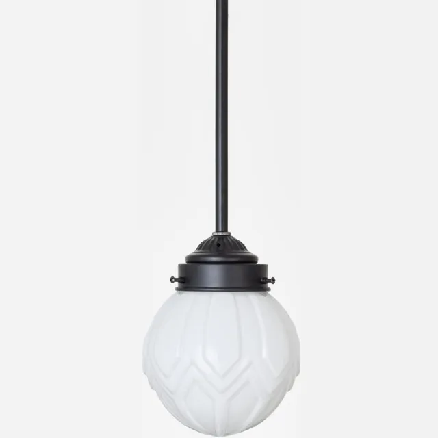 Coloured by Art Hanglamp Victory Moonlight - Art Deco Trade Zwart