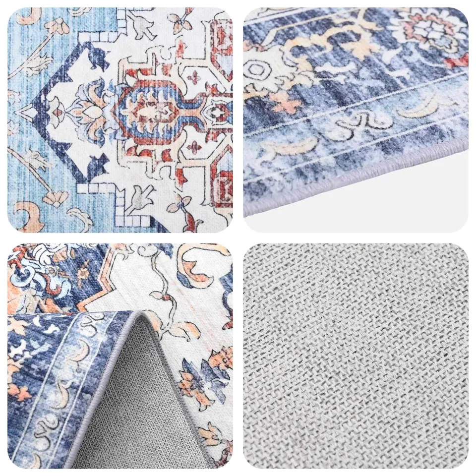 vidaXL Vloerkleed ORIZ Meerkleurig 80 x 150 cm 100% polyester, foto 3
