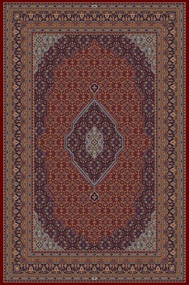 OSTA Diamond – Vloerkleed – Tapijt – geweven – wol – eco – duurzaam - modern - landelijk - Rood - 200x300