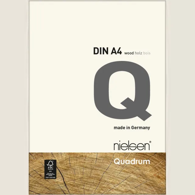 Nielsen Quadrum Houten Fotolijst White 21x29,7cm (A4)