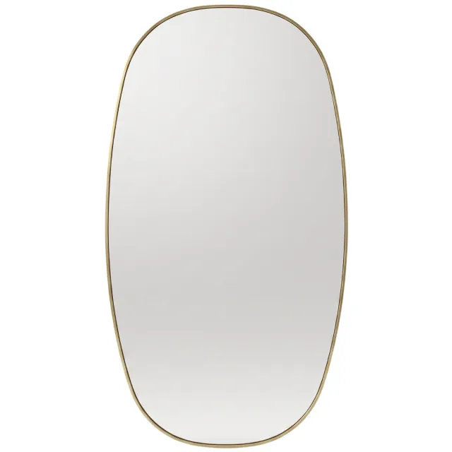 SCENA LIVING Ovale hangspiegel OVYN, 60 x 32 cm, goud