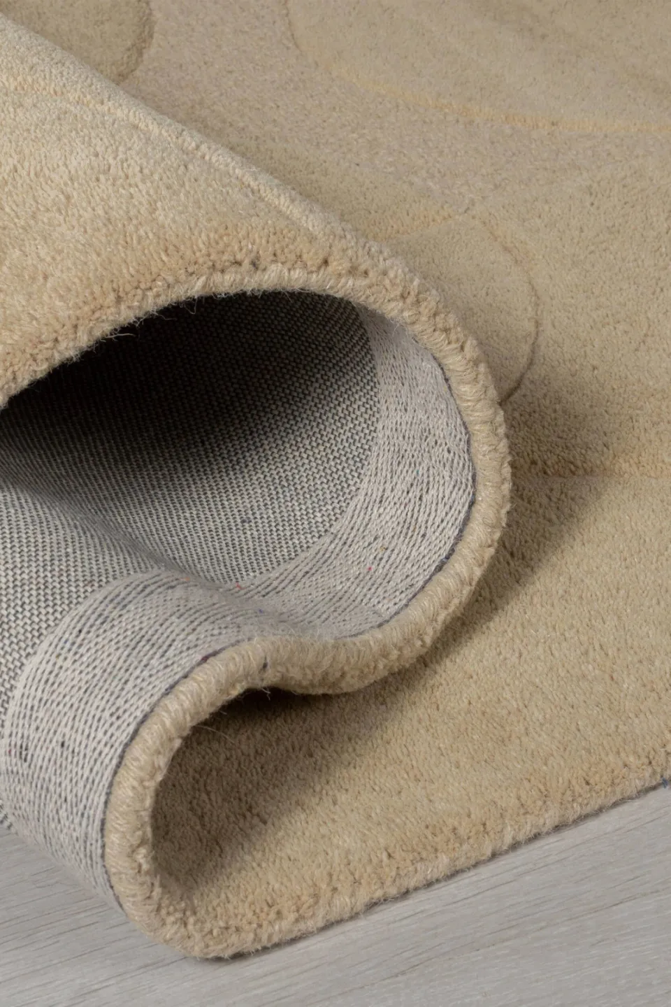 Flair Rugs Gigi geometrisch vloerkleed wol naturel, foto 3