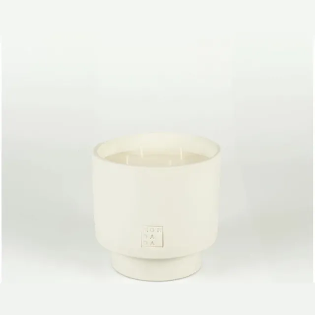 Mon Dada Octo One indoor geurkaars dover - Black Sea wit